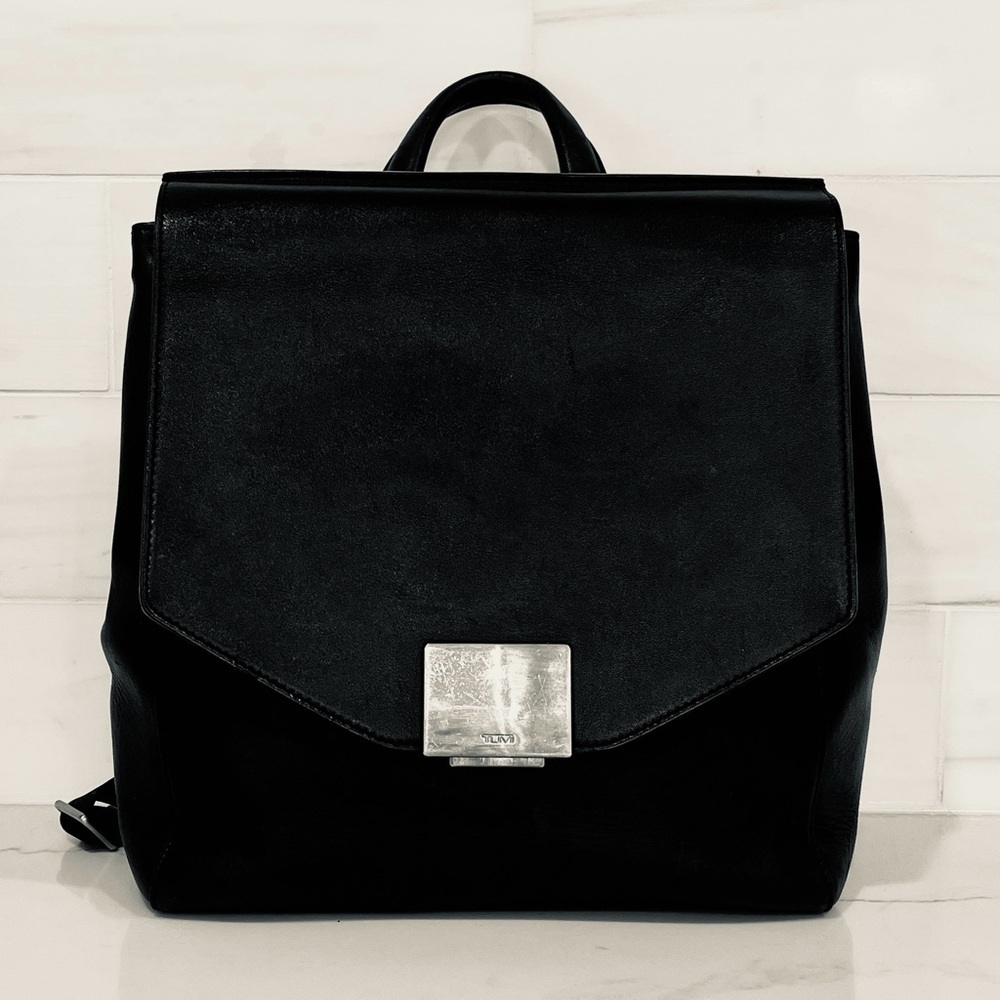TUMI Mariella Pheobe Laptop Business Backpack European Leather